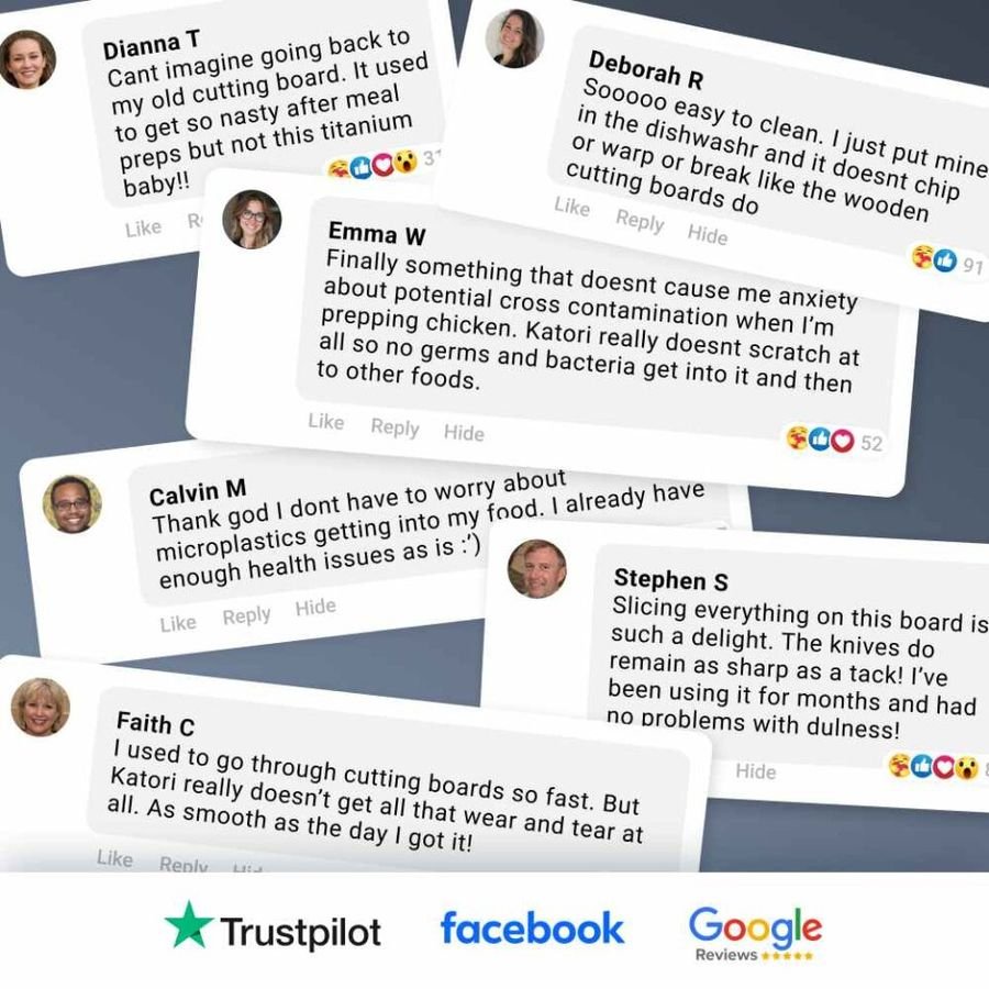 Wall of Katori customer reviews